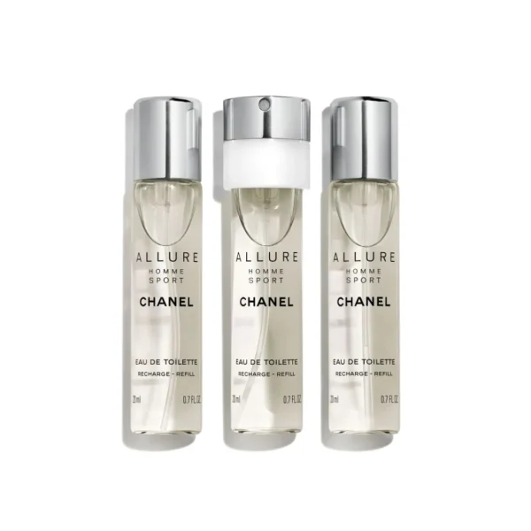 CHANEL Allure Homme Sport Eau De Toilette Refillable Travel Spray Refill - Fredrik & Louisa