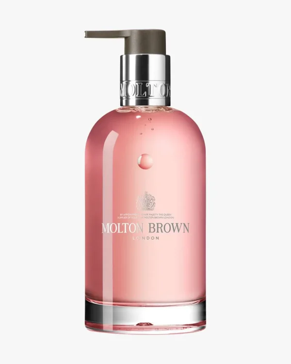 Delicious Rhubarb & Rose Fine Liquid Hand Wash Glass Bottle 200 ml
