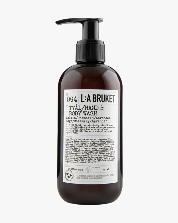094 Hand & Body Wash Sage/Rosemary/Lavender