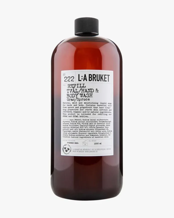 222 Hand & Body Wash Spruce Refill 1000 ml