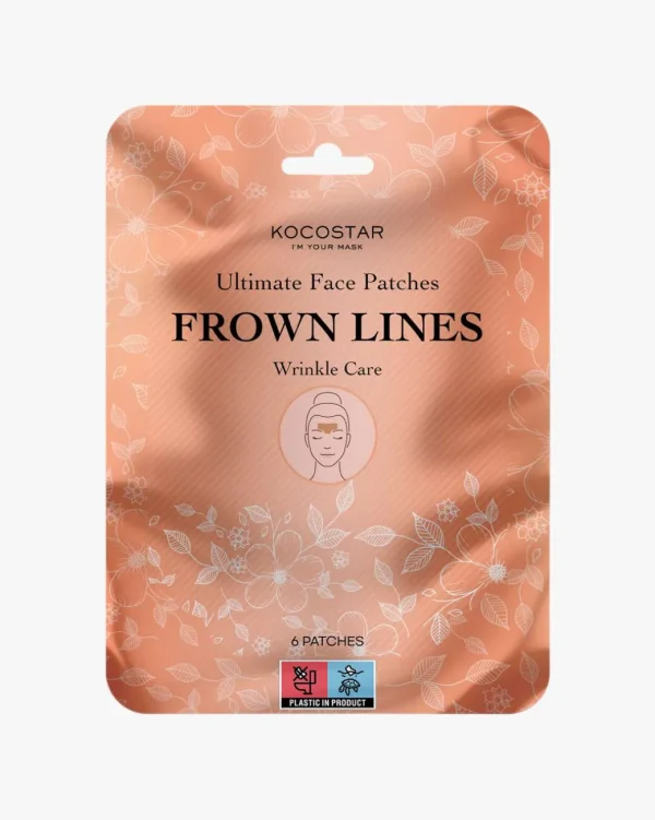 Ultimate Face Patches Frown Lines 6 stk
