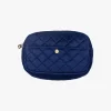 Velvet Beauty Bag Midnight Blue Medium