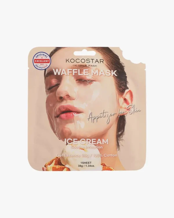 Waffle Mask Ice Cream