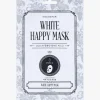White Happy Mask