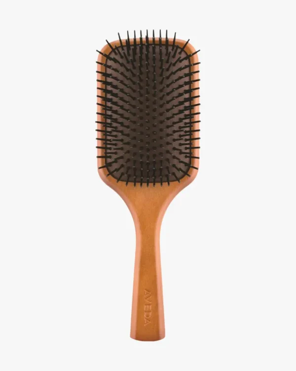 wooden paddle brush